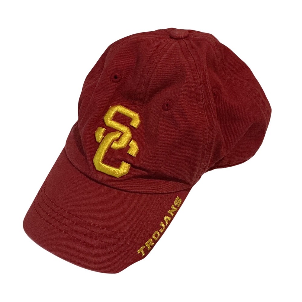 Trojans Headwear USC Baseball Cap Unisex OSFA Red Embroidered Dad Hat